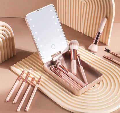 Travel Makeup Brush Set ~ Flawless application anywhere, anytime