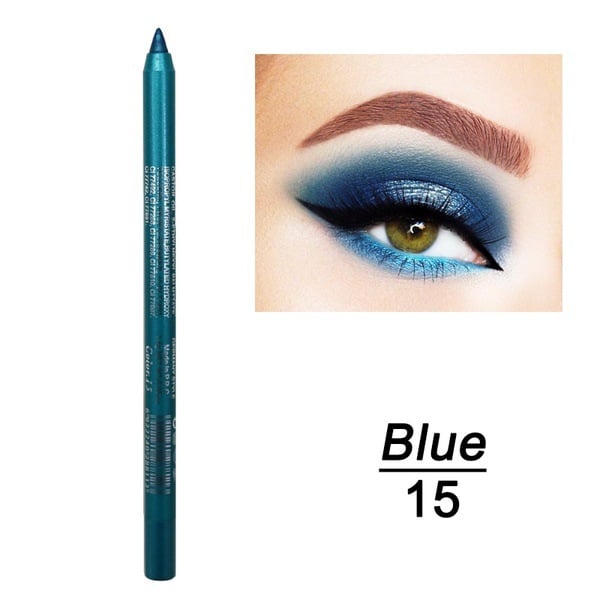 12-Piece Standout Peacock Gel Liner Set ~ Bold, smudge-proof eyes all day long