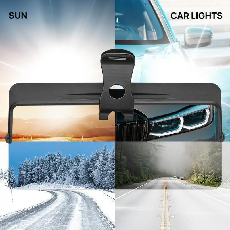 Polarized Car Visor ~ Block glare and drive comfortably in any weather