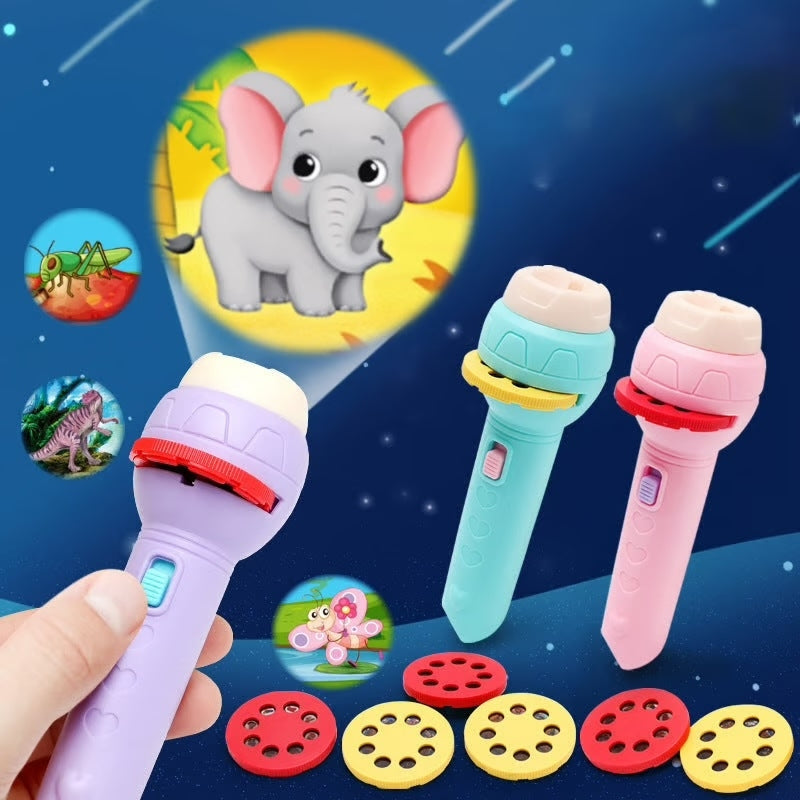 Kids Projection Flashlight ~ Bring Stories to Life with Fun, Colorful Images