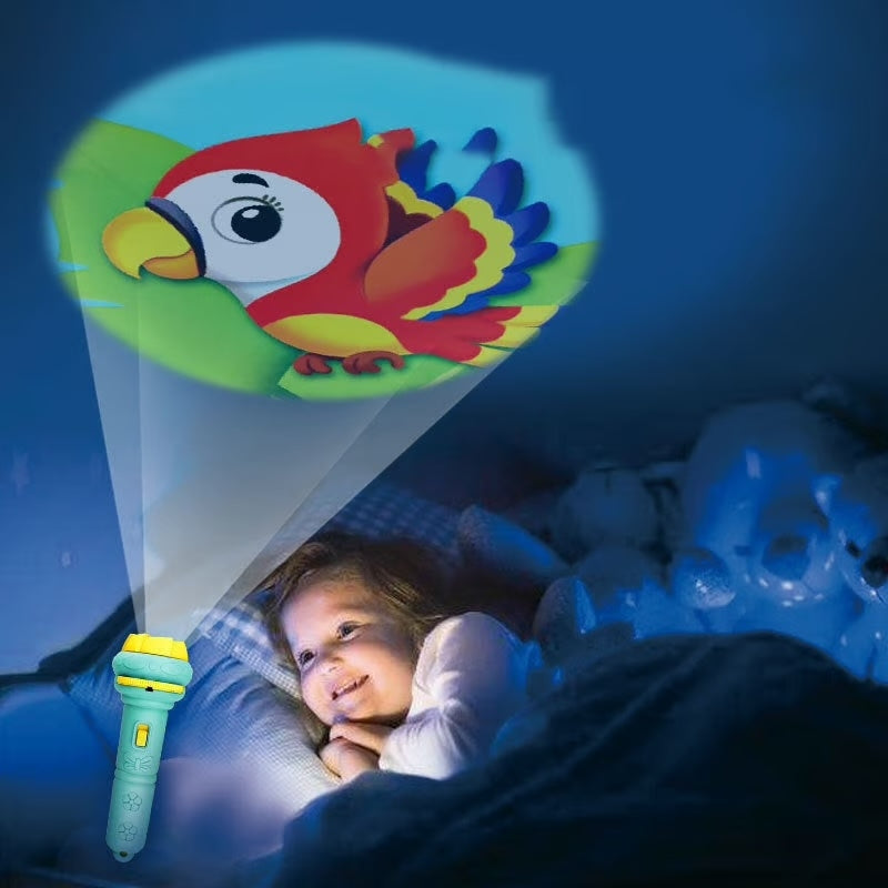 Kids Projection Flashlight ~ Bring Stories to Life with Fun, Colorful Images.