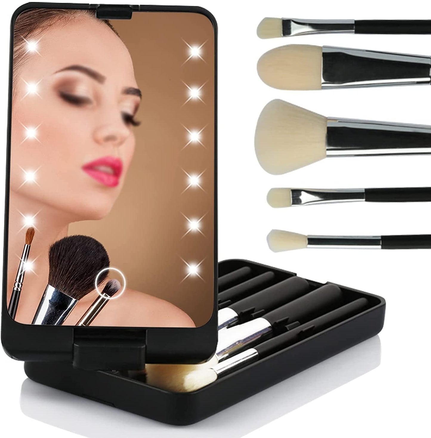 Travel Makeup Brush Set ~ Flawless application anywhere, anytime