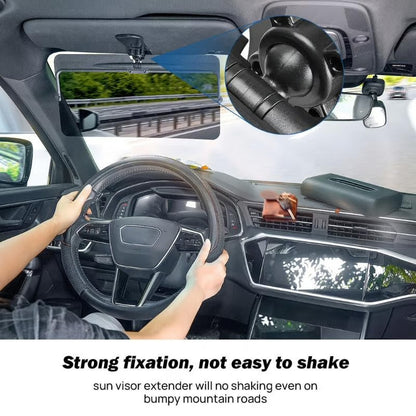 Polarized Car Visor ~ Block glare and drive comfortably in any weather