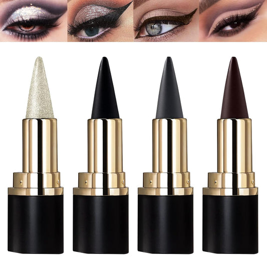 4-Piece Gel Eyeliner Set ~ Effortless precision for bold, defined eyes all day