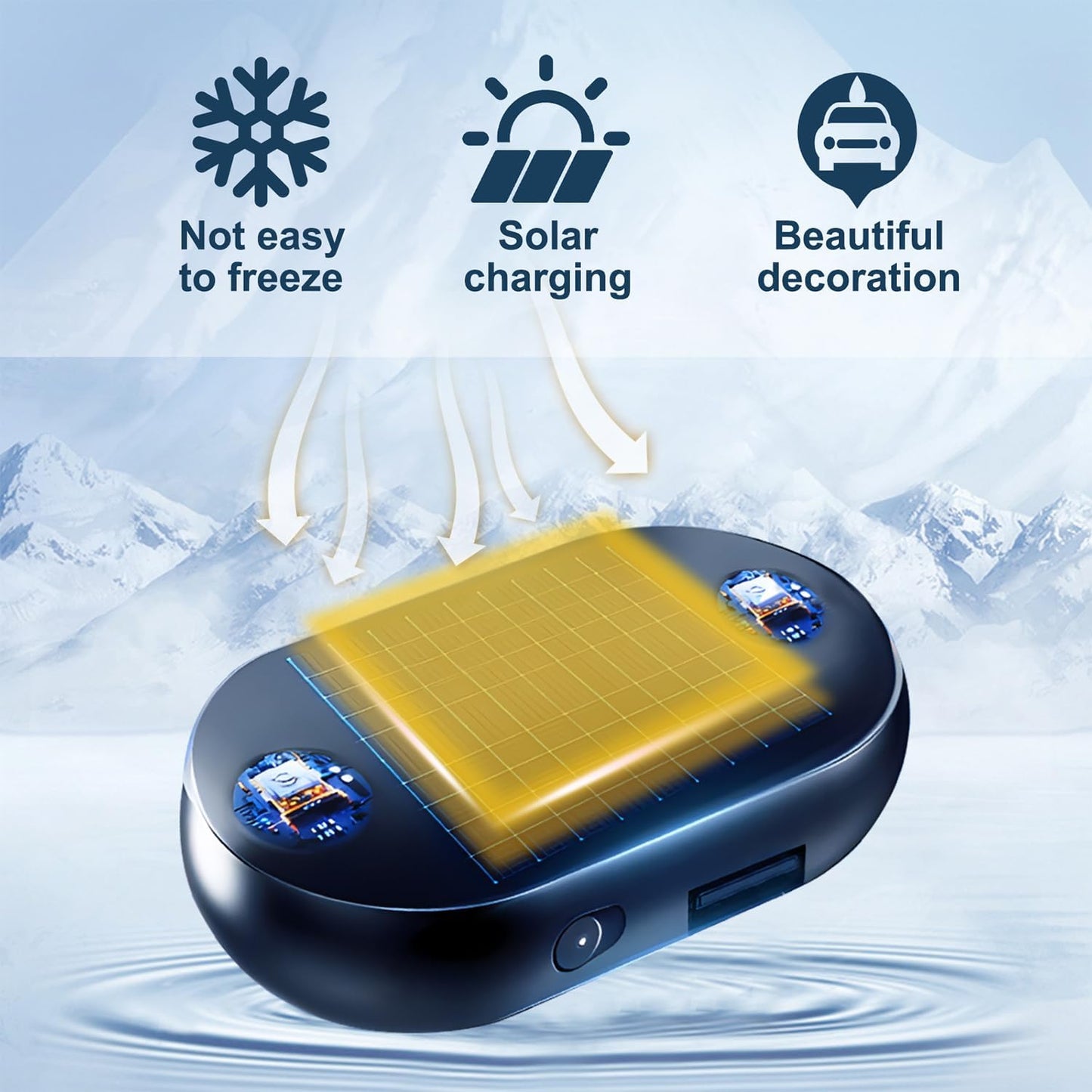 Electromagnetic Anti-Freezing Device ~ Enjoy a clear windshield every winter morning