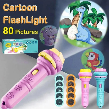 Kids Projection Flashlight ~ Bring Stories to Life with Fun, Colorful Images