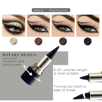 4-Piece Gel Eyeliner Set ~ Effortless precision for bold, defined eyes all day