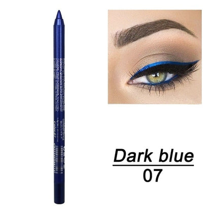 12-Piece Standout Peacock Gel Liner Set ~ Bold, smudge-proof eyes all day long