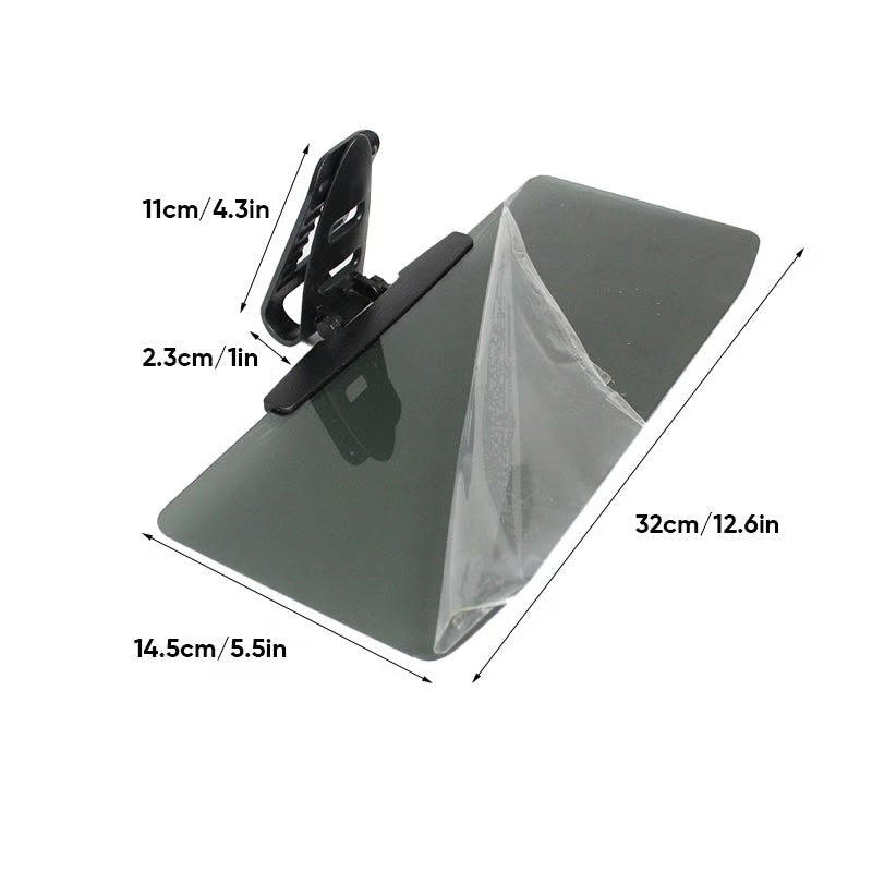 Polarized Car Visor ~ Block glare and drive comfortably in any weather