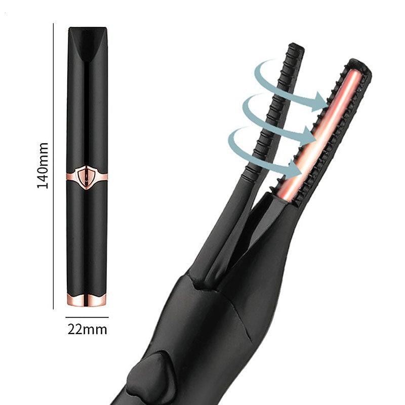 Heated Electric Eyelash Curler ~ Flawless, lifted lashes in seconds