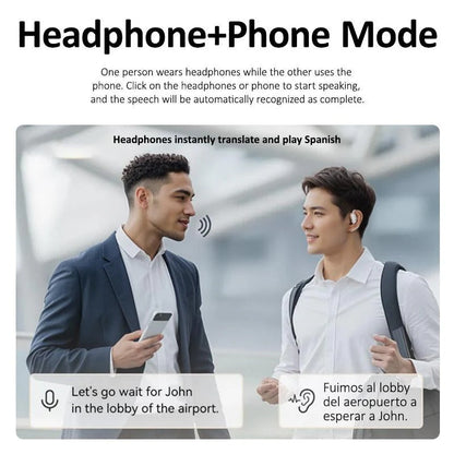 AI Translator Earbuds ~ Real-time translation for seamless global communication.